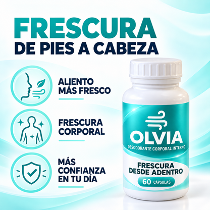 OLVIA – Desodorante Corporal Interno