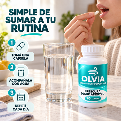 OLVIA – Desodorante Corporal Interno