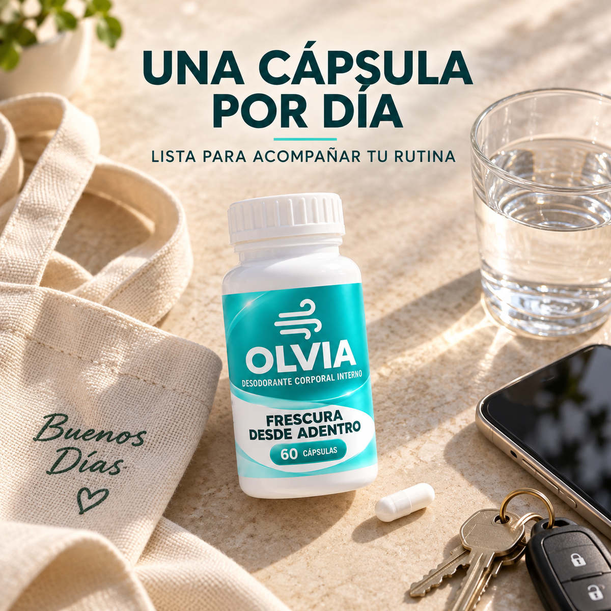 OLVIA – Desodorante Corporal Interno