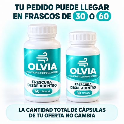 OLVIA – Desodorante Corporal Interno